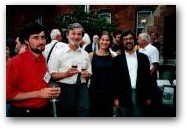Rolla, Missouri, International Symposium on Polarization and Correlations. M. Dresher, N.K., and U. Becker with daughter.  » Click to zoom ->